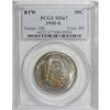 Image 3 : 1950-S 50C Booker T. Washington MS67 PCGS