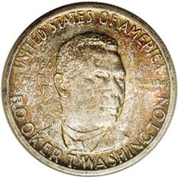 1950-S 50C Booker T. Washington MS67 NGC