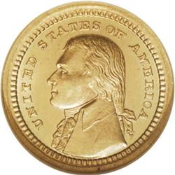 1903 G$1 Louisiana Purchase/Jefferson MS66 NGC