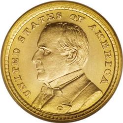 1903 G$1 Louisiana Purchase/McKinley MS66 PCGS. Sharpl