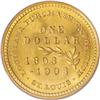 Image 2 : 1903 G$1 Louisiana Purchase/McKinley MS67 PCGS