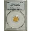 Image 3 : 1904 G$1 Lewis and Clark MS63 PCGS