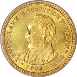 1904 G$1 Lewis and Clark MS64 PCGS