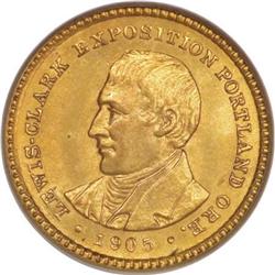 1905 G$1 Lewis and Clark MS63 PCGS