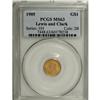 Image 3 : 1905 G$1 Lewis and Clark MS63 PCGS