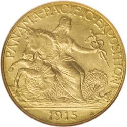 1915-S $2 1/2 Panama-Pacific Quarter Eagle MS66
