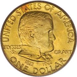 1922 G$1 Grant no Star MS66 PCGS