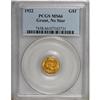 Image 3 : 1922 G$1 Grant no Star MS66 PCGS