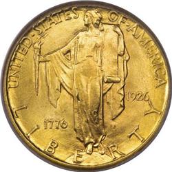 1926 $2 1/2 Sesquicentennial MS65 PCGS