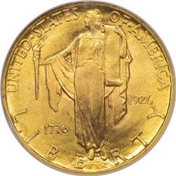 1926 $2 1/2 Sesquicentennial MS66 NGC