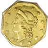 Image 1 : Undated $1 Liberty Octagonal 1 Dollar, BG-501,