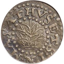 1662 2PENCE Oak Tree Twopence AU58 PCGS