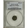 Image 3 : 1662 2PENCE Oak Tree Twopence AU58 PCGS