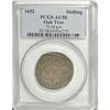 Image 3 : 1652 SHILNG Oak Tree Shilling AU58 PCGS