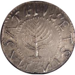 1652 SHILNG Pine Tree Shilling, Large Planchet