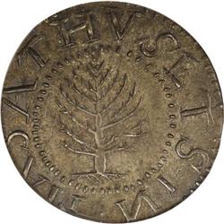 1652 SHILNG Pine Tree MS64 PCGS