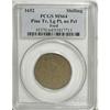 Image 3 : 1652 SHILNG Pine Tree MS64 PCGS