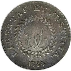 1785 C Nova Constellatio Copper, Pointed