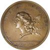 Bronze Libertas Americana Medal MS64 Brown NGC