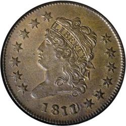 1811/0 1C MS63 Brown NGC