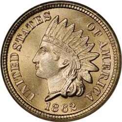 1862 1C MS67 NGC