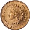 Image 1 : 1867 1C MS65 Red PCGS