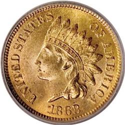 1868 1C MS67 Red ICG