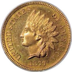 1877 1C PR65 Red PCGS