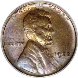 1922 No D 1C Strong Reverse MS63 Brown PCGS