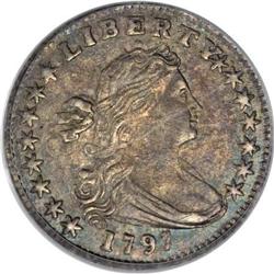 1797 H10C 15 Stars AU58 PCGS