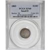 Image 3 : 1803 H10C Small 8 XF40 PCGS