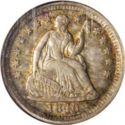 1840-O H10C Drapery MS63 NGC