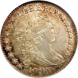 1796 10C AU58 NGC