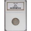 Image 3 : 1796 10C AU58 NGC