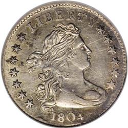 1804 10C 13 Stars on Reverse AU55 ANACS