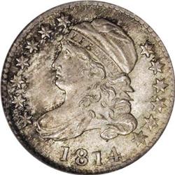 1814 10C Large Date MS65 NGC