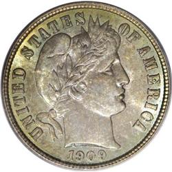 1909-S 10C MS66 PCGS.