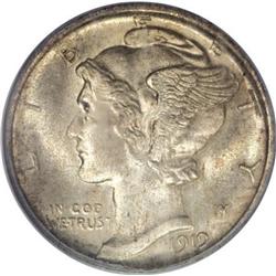 1919-D 10C MS65 Full Bands PCGS