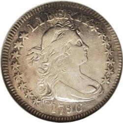 1796 25C XF40 NGC B-1