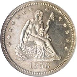 1856 25C PR64 NGC