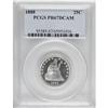 Image 3 : 1888 25C PR67 Deep Cameo PCGS. In 1888, quarters were