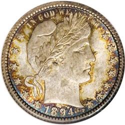 1894-O 25C MS67 NGC