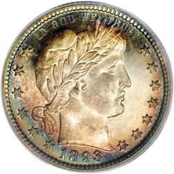 1893 25C PR68 Cameo PCGS