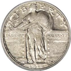 1916 25C AU50 PCGS