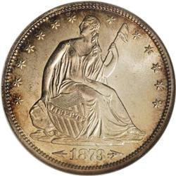 1873-CC 50C Arrows MS64 NGC