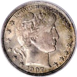 1907-S 50C MS65 PCGS