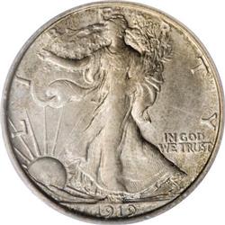 1919-D 50C MS62 PCGS