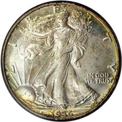1936 50C PR67 NGC