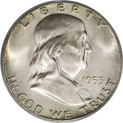 1953-S 50C MS66 ANACS