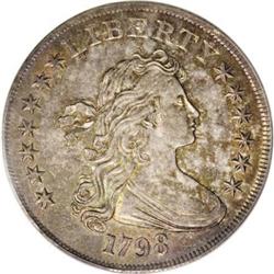1798 $1 Large Eagle AU55 PCGS